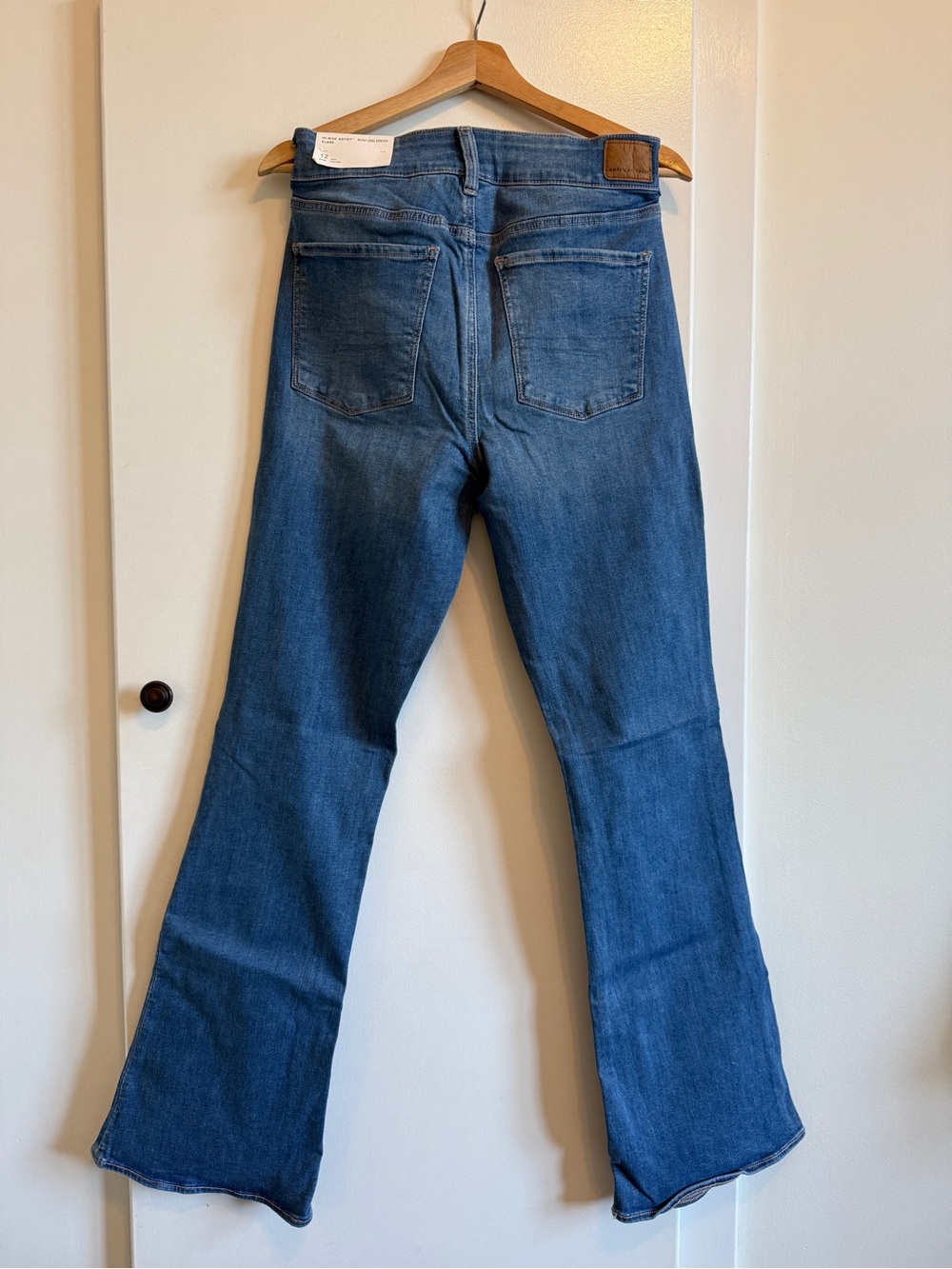 AE High Rise Artist Flare Jeans